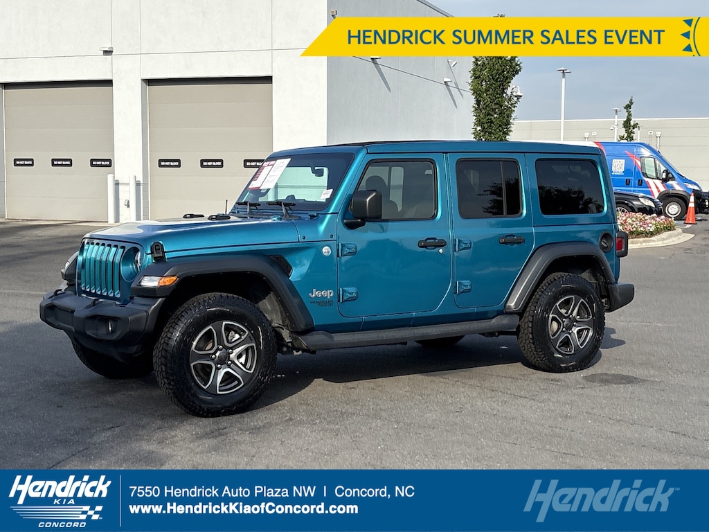 Used 2020 Jeep Wrangler Unlimited Sport S Convertible