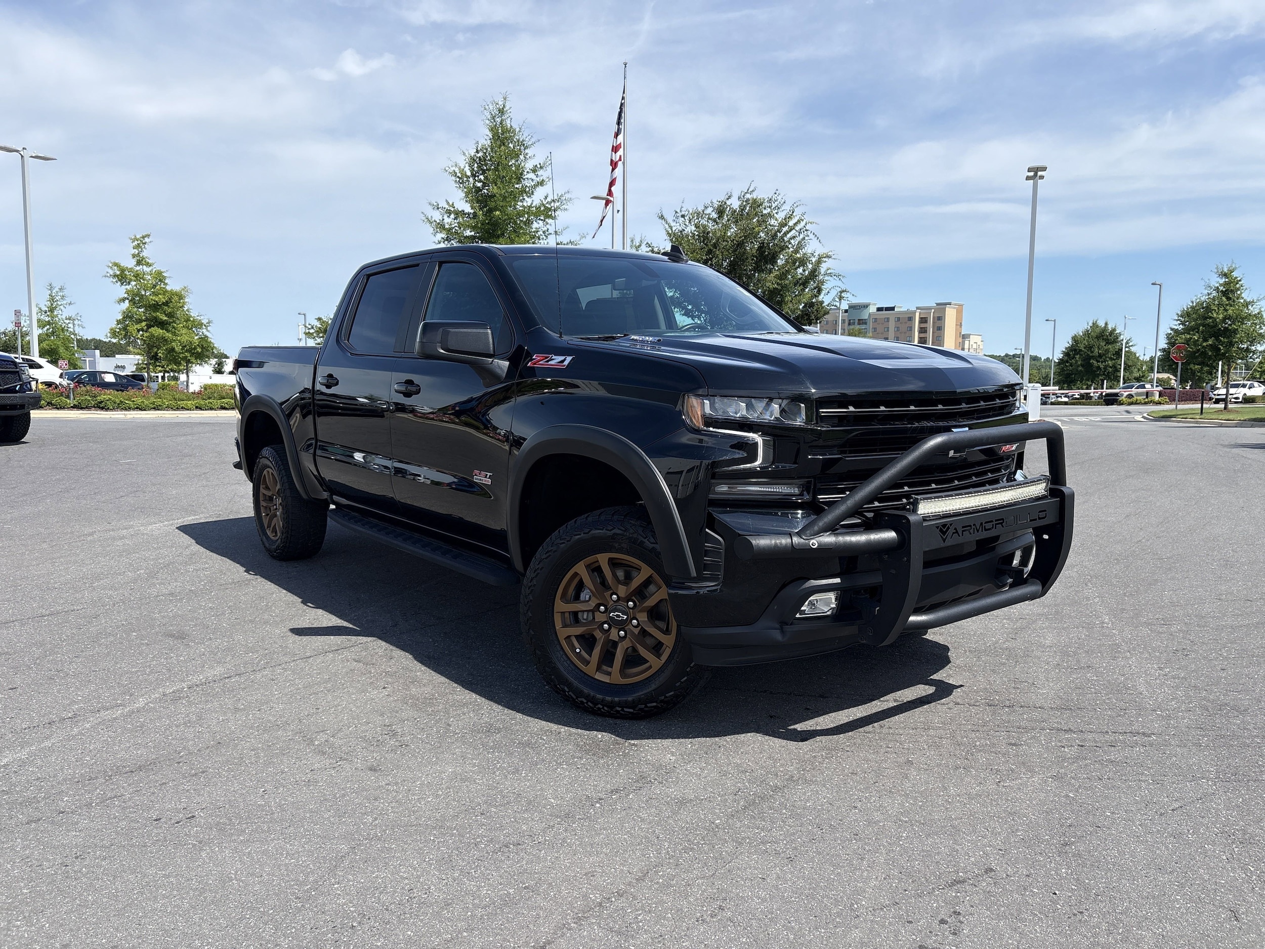 Used 2021 Chevrolet Silverado 1500 RST with VIN 3GCUYEET5MG229592 for sale in Concord, NC