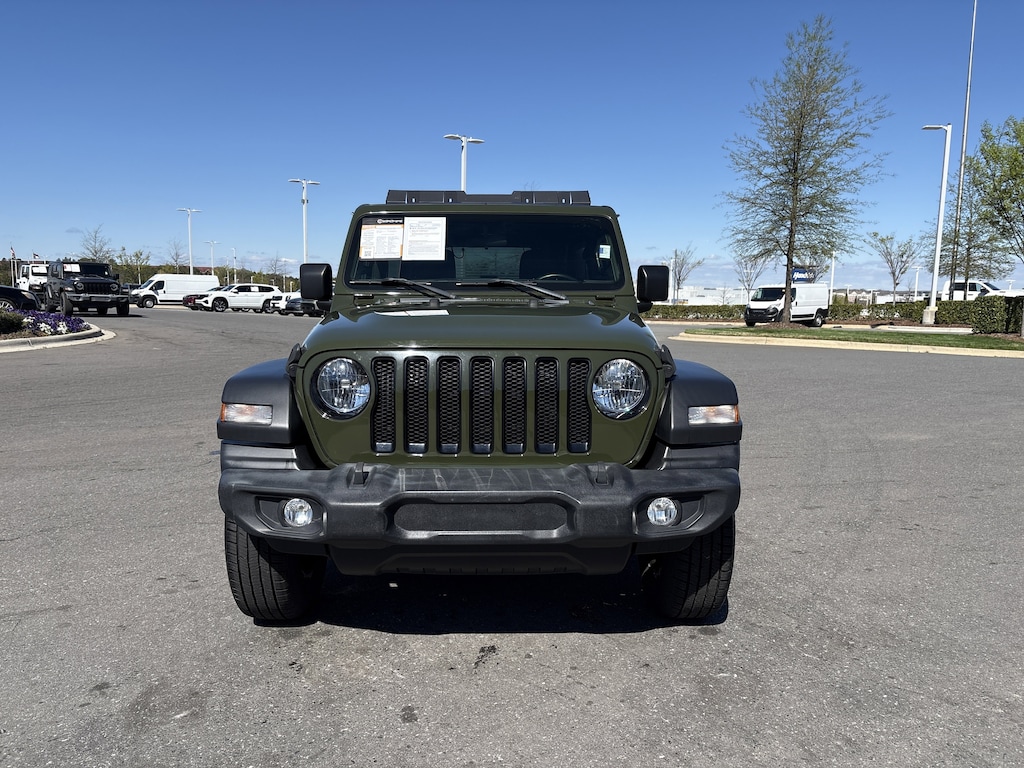 Used 2022 Jeep Wrangler Unlimited Sport Altitude Convertible