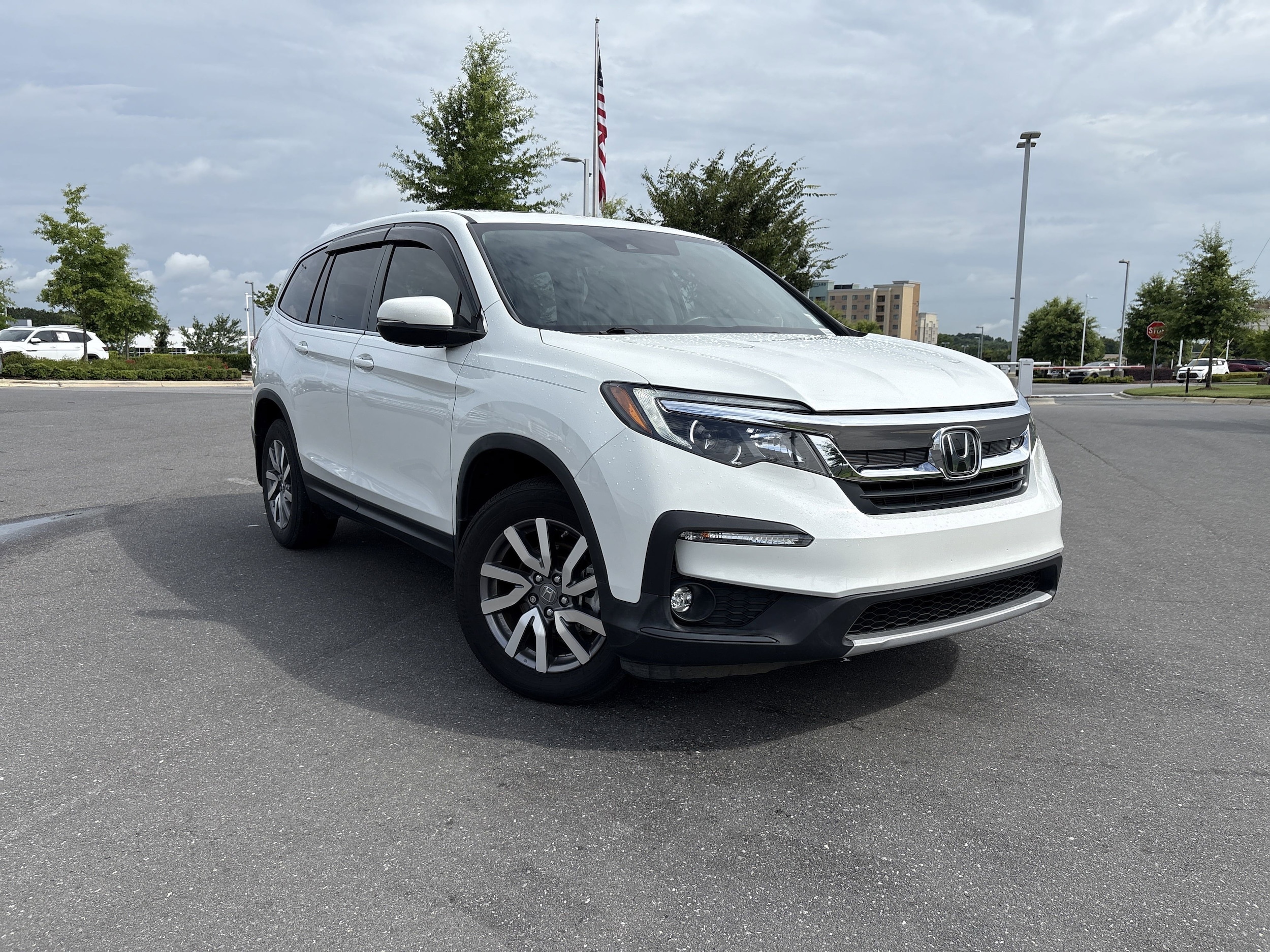 Used 2022 Honda Pilot EX-L with VIN 5FNYF5H56NB006389 for sale in Concord, NC