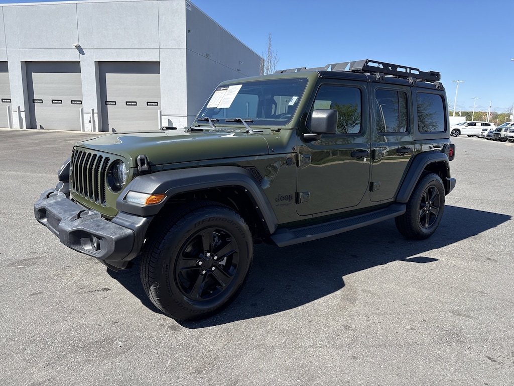 Used 2022 Jeep Wrangler Unlimited Sport Altitude Convertible