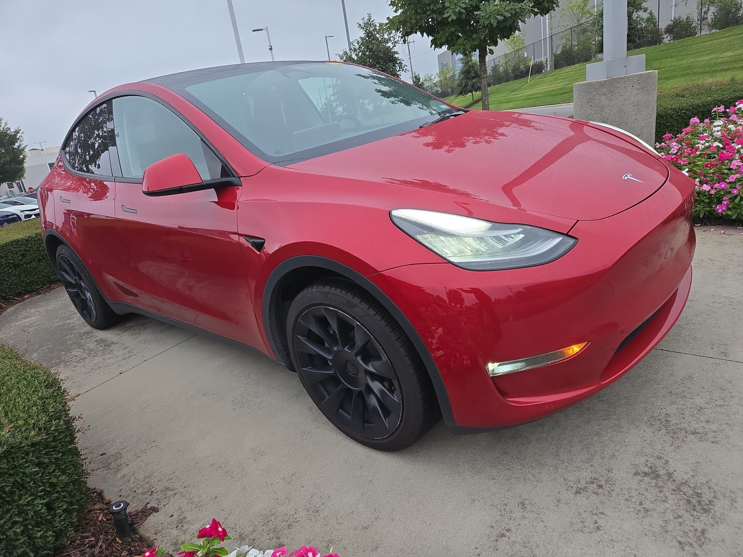 Used 2023 Tesla Model Y Long Range with VIN 7SAYGDEEXPA027633 for sale in Concord, NC