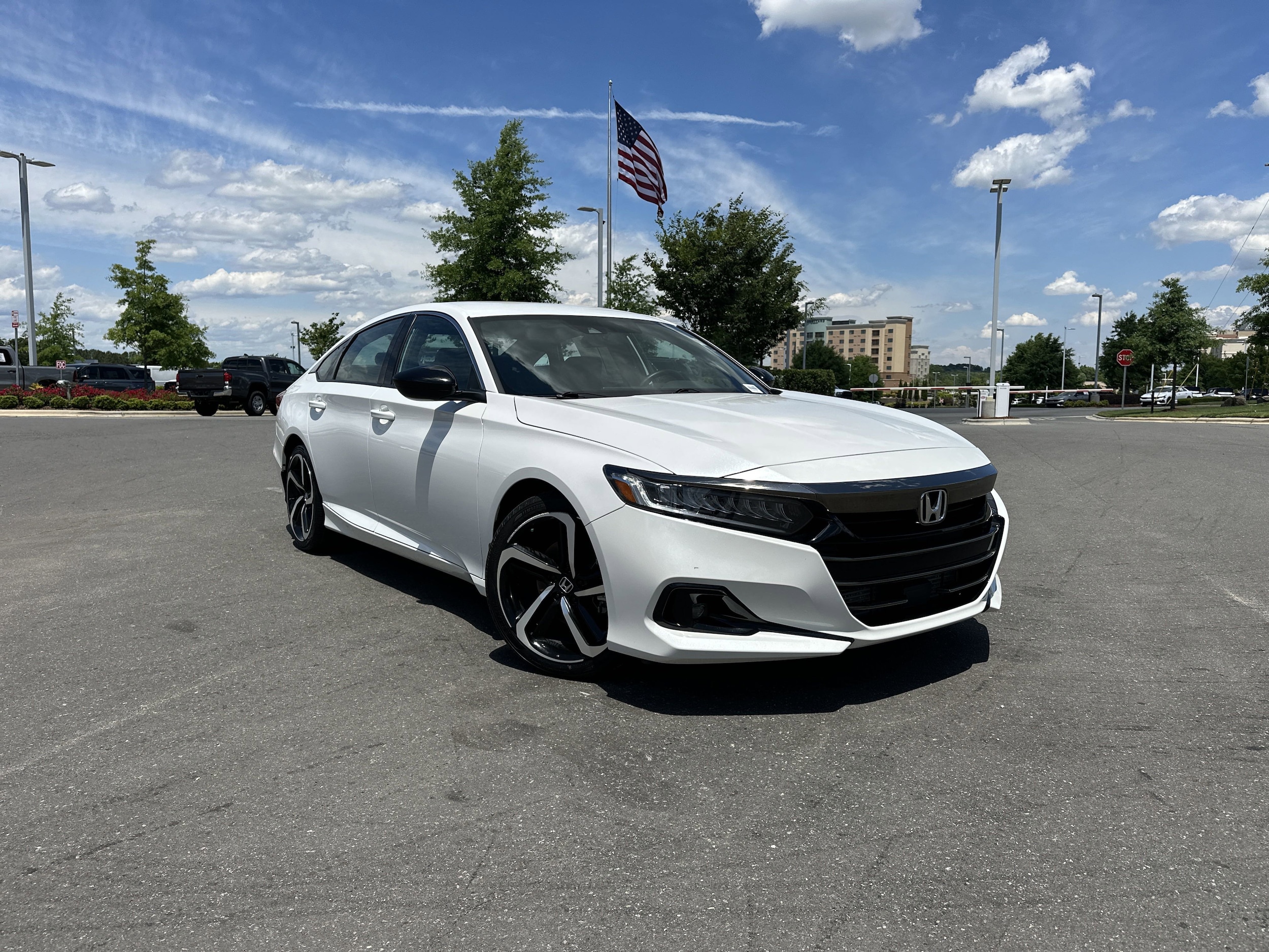 Used 2022 Honda Accord Sport with VIN 1HGCV1F30NA068193 for sale in Concord, NC