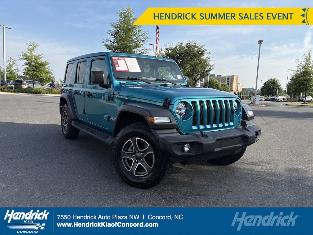 Used 2020 Jeep Wrangler Unlimited Sport S Convertible