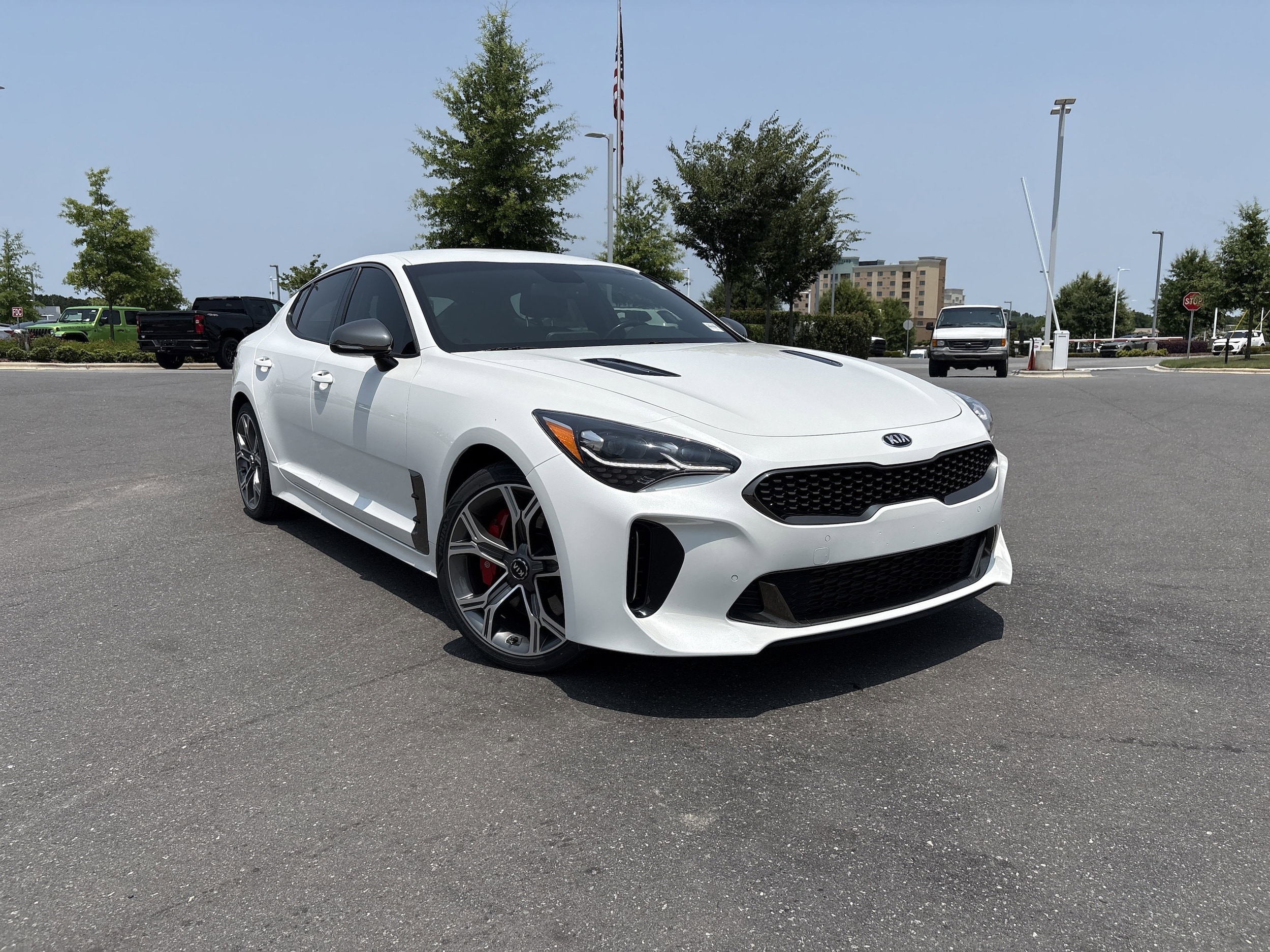 Certified 2019 Kia Stinger GT with VIN KNAE35LCXK6067945 for sale in Concord, NC