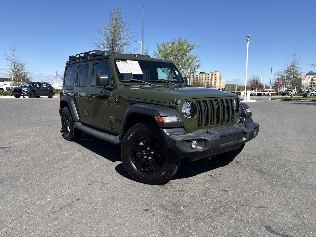 Used 2022 Jeep Wrangler Unlimited Sport Altitude Convertible