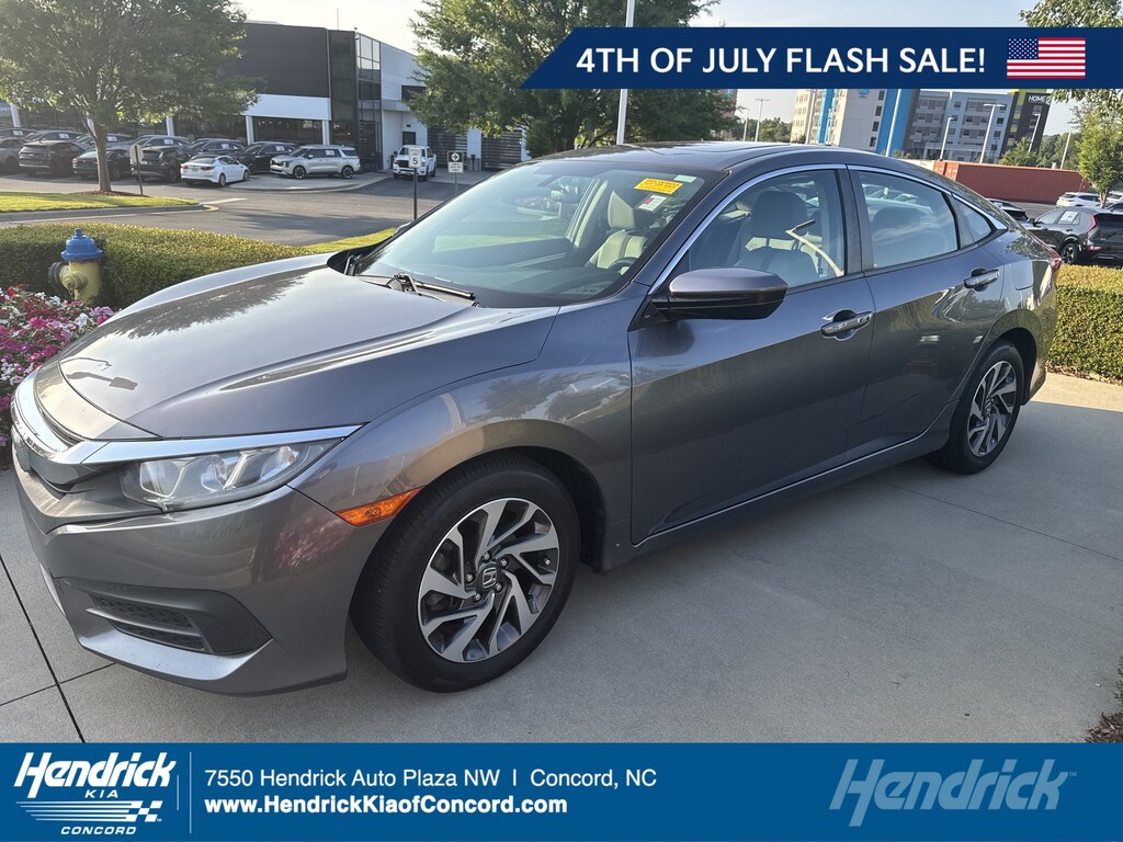 Used 2017 Honda Civic EX Sedan