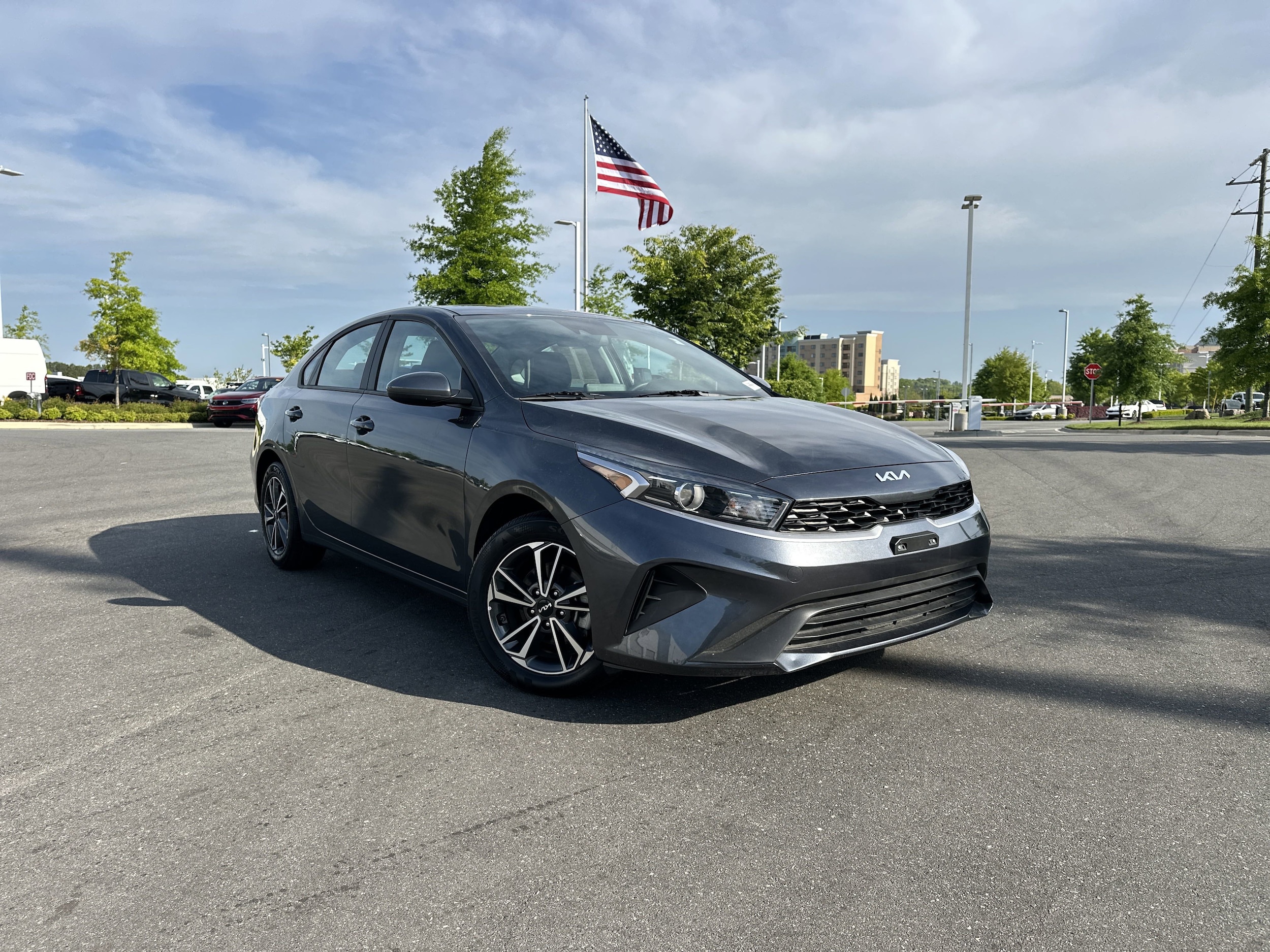 Certified 2023 Kia Forte LXS with VIN 3KPF24AD4PE643174 for sale in Concord, NC