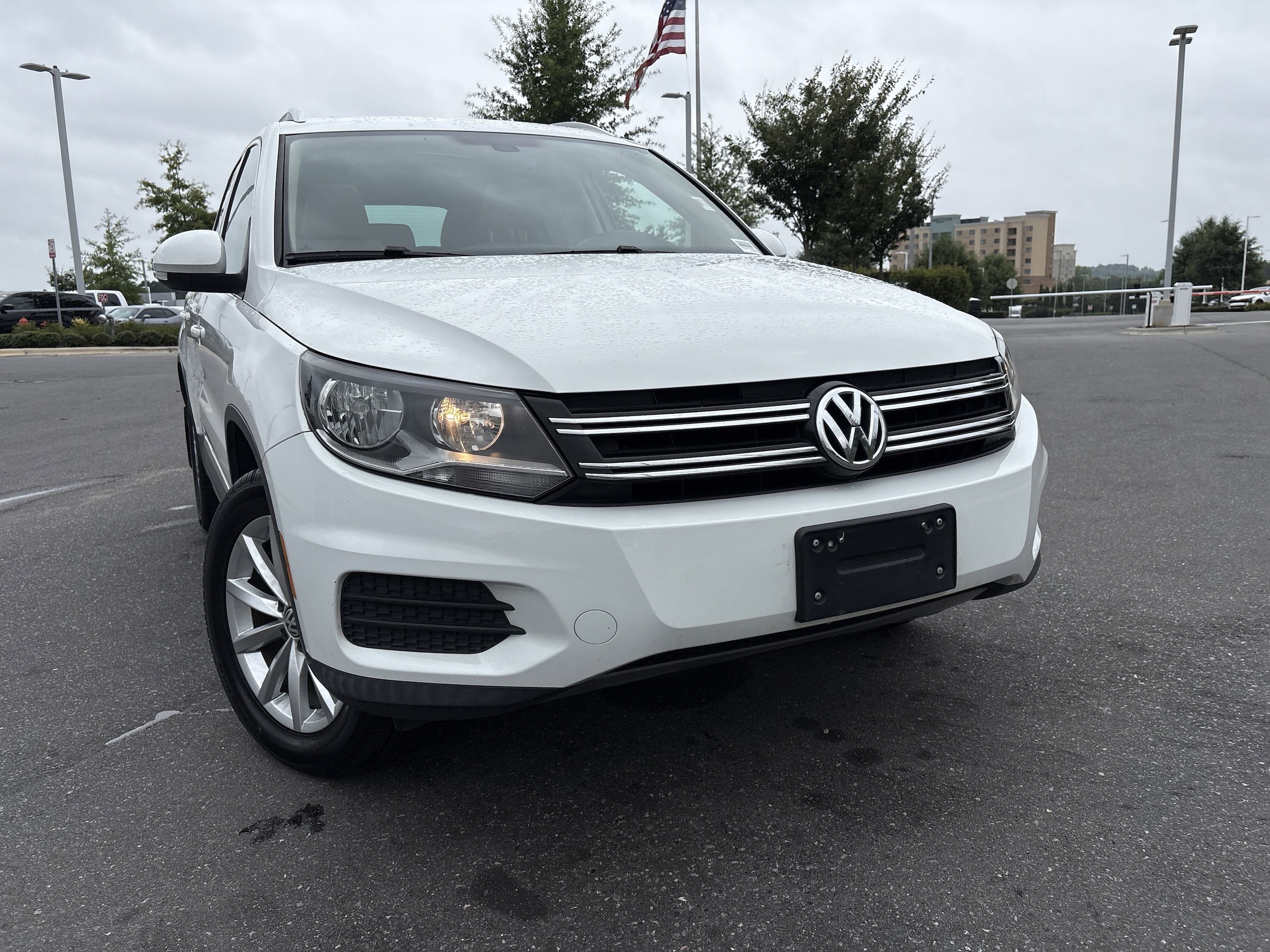 Used 2017 Volkswagen Tiguan Wolfsburg Edition with VIN WVGSV7AX5HK020528 for sale in Concord, NC