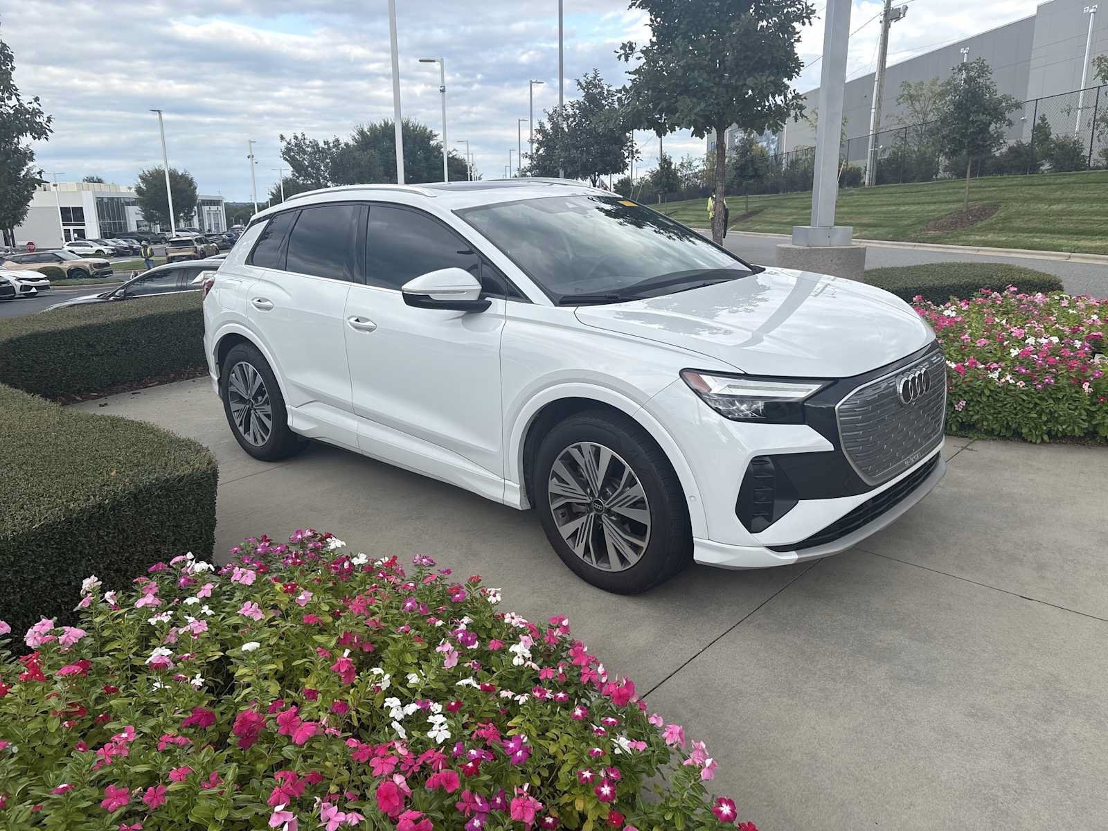 Used 2023 Audi Q4 e-tron Premium Plus with VIN WA1BCBFZ8PP007579 for sale in Concord, NC