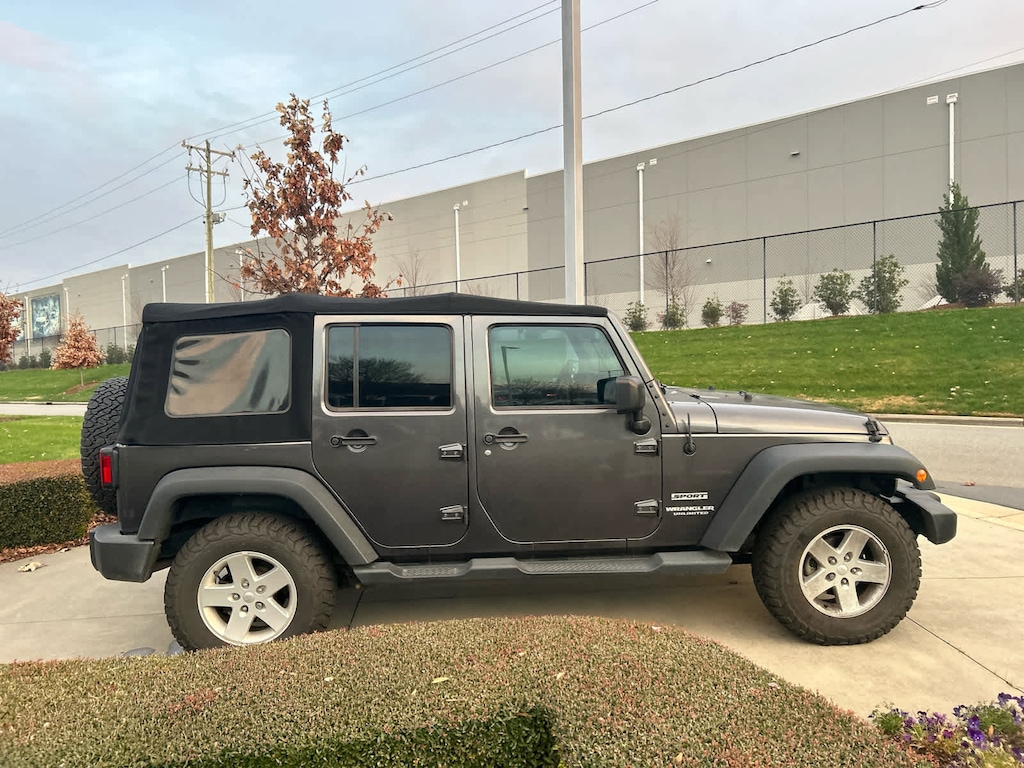 Used 2017 Jeep Wrangler Unlimited Sport Convertible