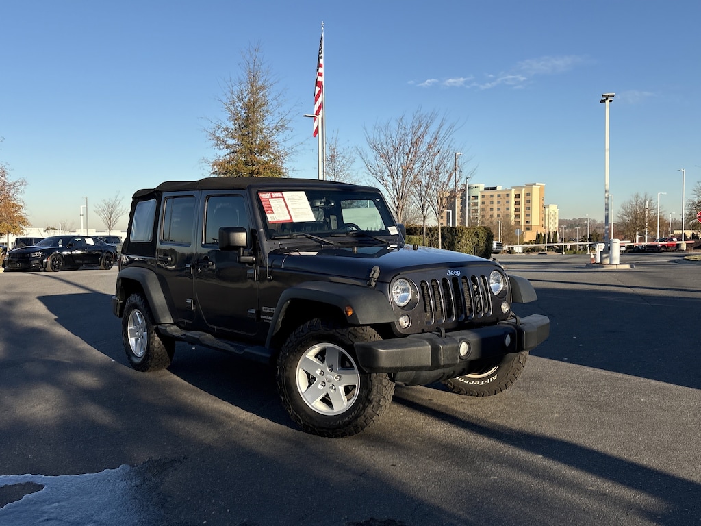 Used 2017 Jeep Wrangler Unlimited Sport Convertible