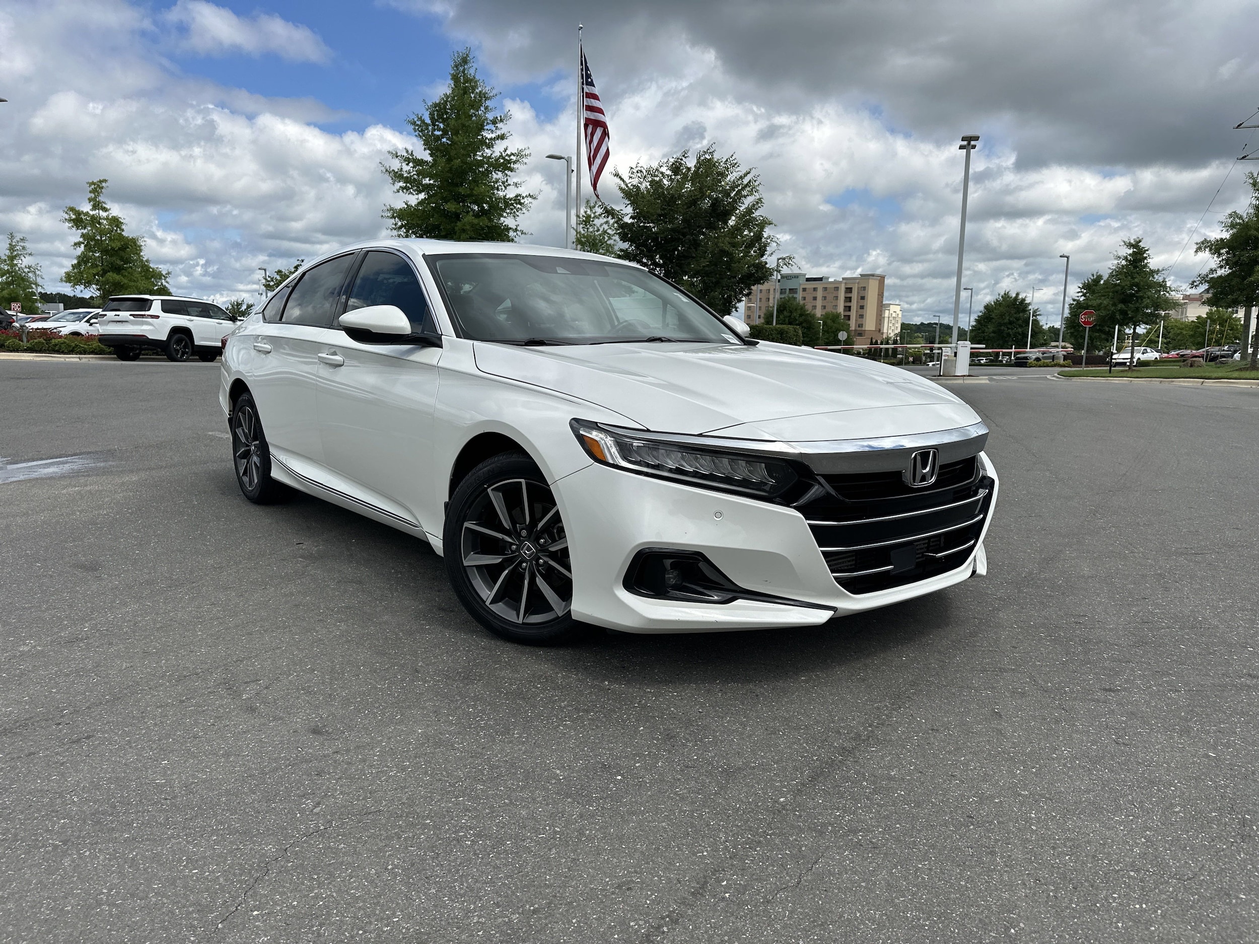 Used 2022 Honda Accord EX-L with VIN 1HGCV1F51NA026889 for sale in Concord, NC