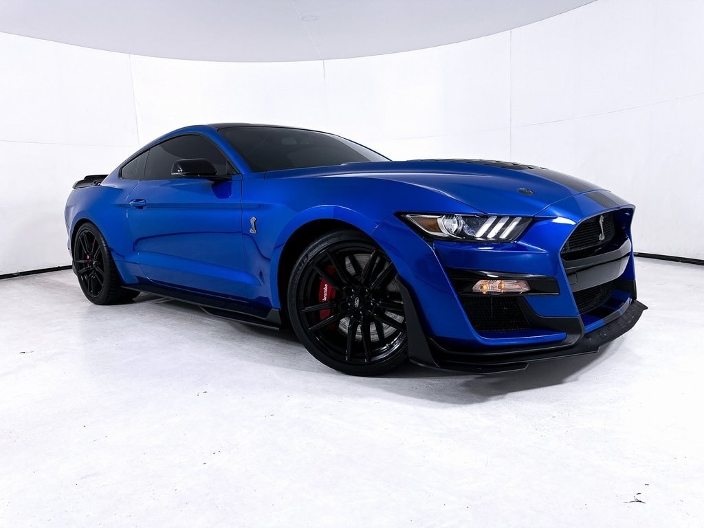 Used 2021 Ford Mustang Shelby GT500 with VIN 1FA6P8SJ2M5500315 for sale in Burlington, VT