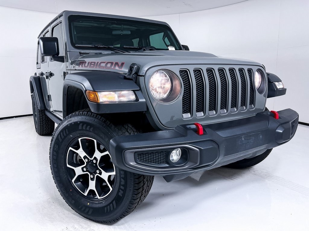 Used 2021 Jeep Wrangler Unlimited Rubicon with VIN 1C4HJXFN4MW668057 for sale in Burlington, VT