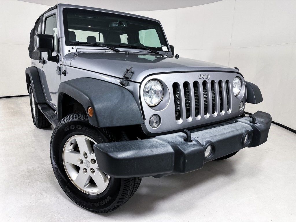 Used 2017 Jeep Wrangler Sport S with VIN 1C4GJWAG2HL556282 for sale in Burlington, VT