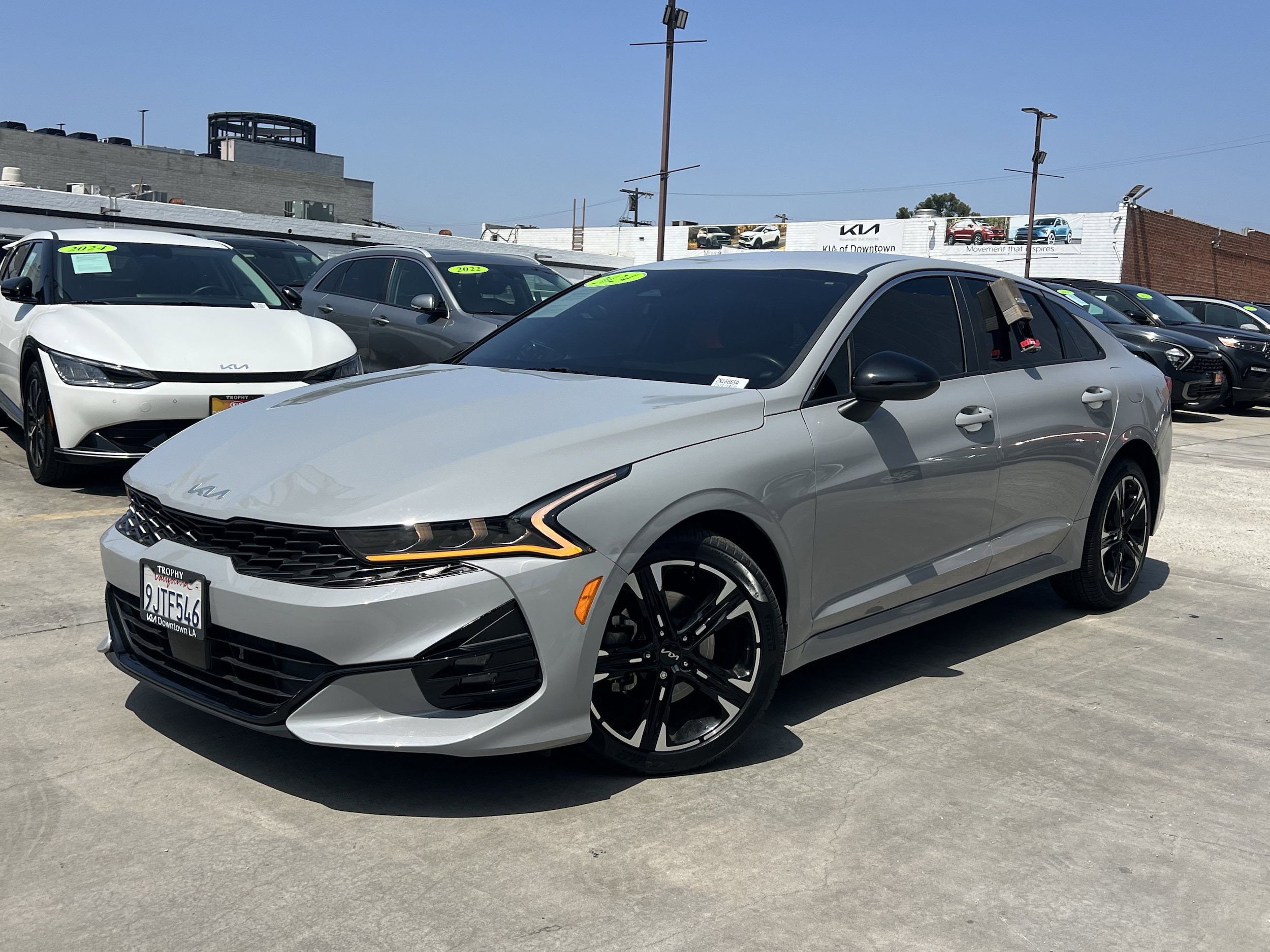 Certified 2024 Kia K5 GT-Line with VIN 5XXG64J23RG245293 for sale in Los Angeles, CA