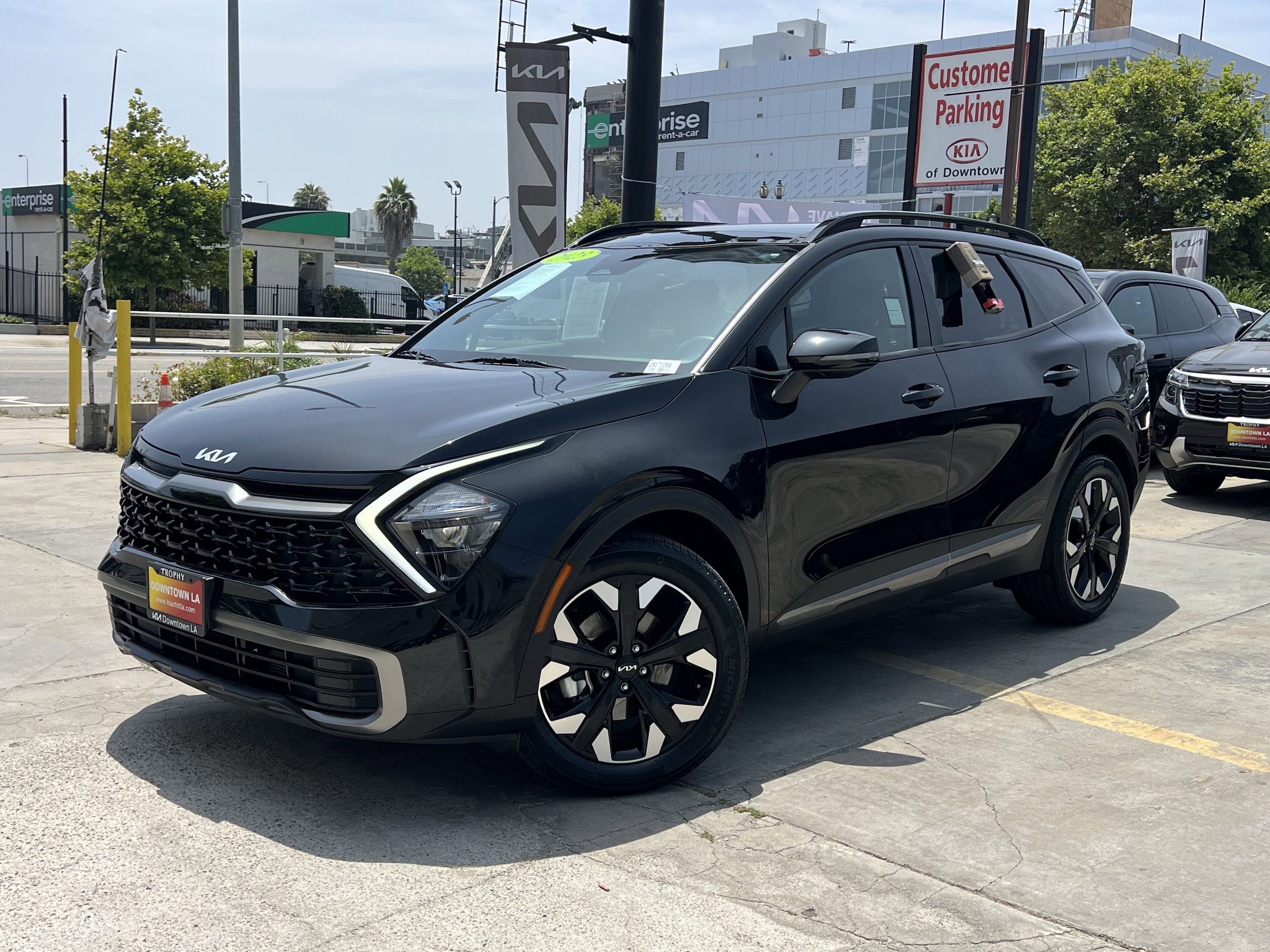 Certified 2023 Kia Sportage X-Line with VIN KNDPYDAH6P7027112 for sale in Los Angeles, CA