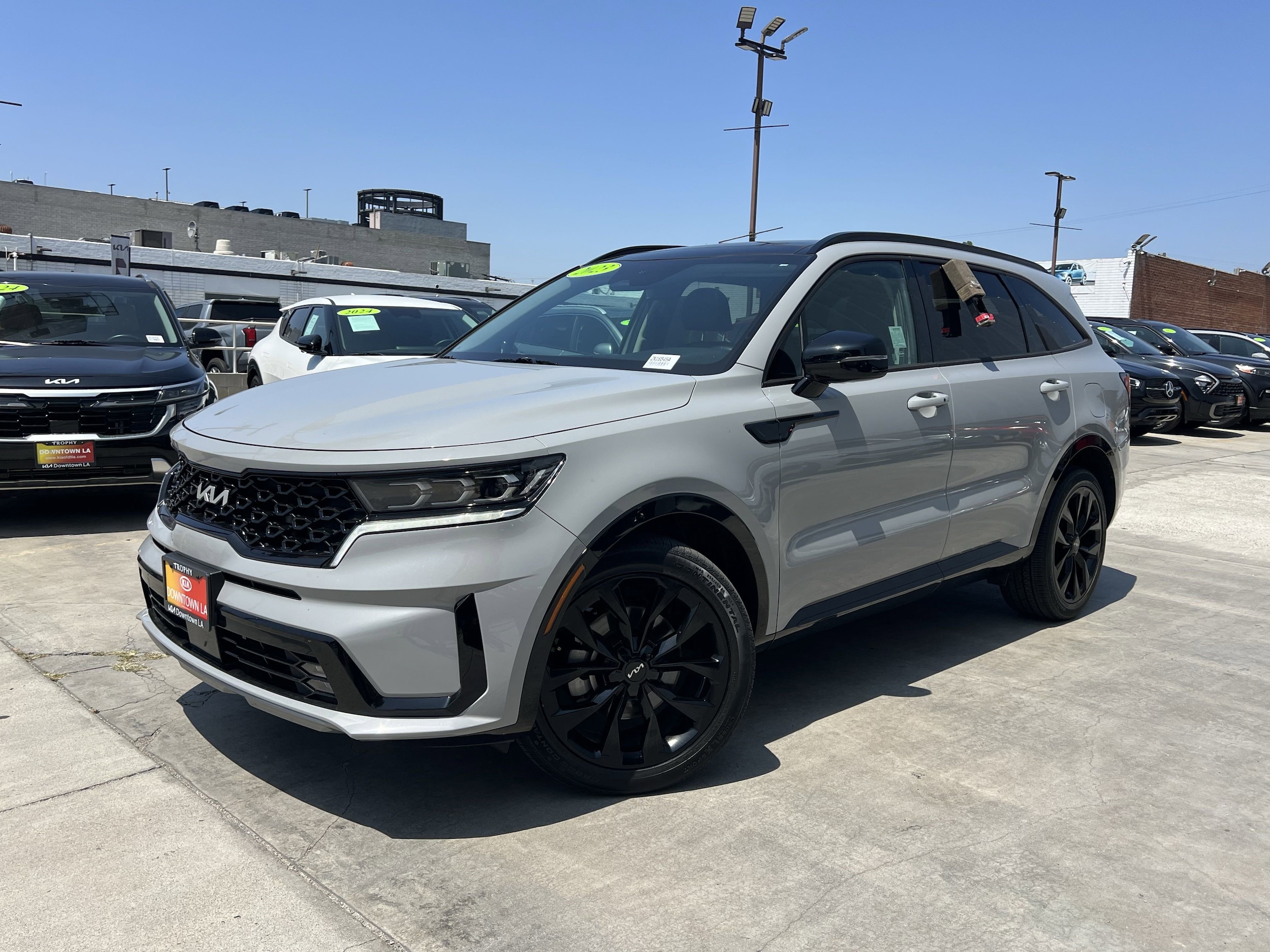 Certified 2023 Kia Sorento SX with VIN 5XYRK4LF5PG209327 for sale in Los Angeles, CA