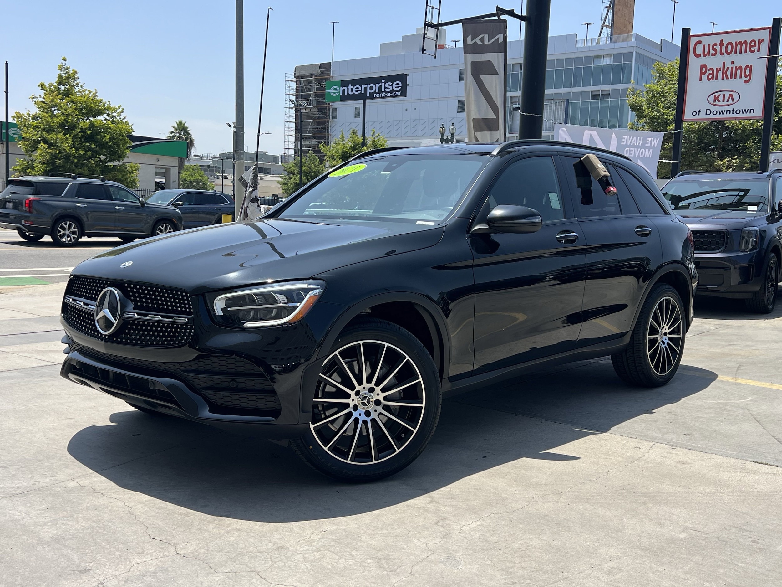 Used 2021 Mercedes-Benz GLC GLC300 with VIN W1N0G8DB7MV288011 for sale in Los Angeles, CA
