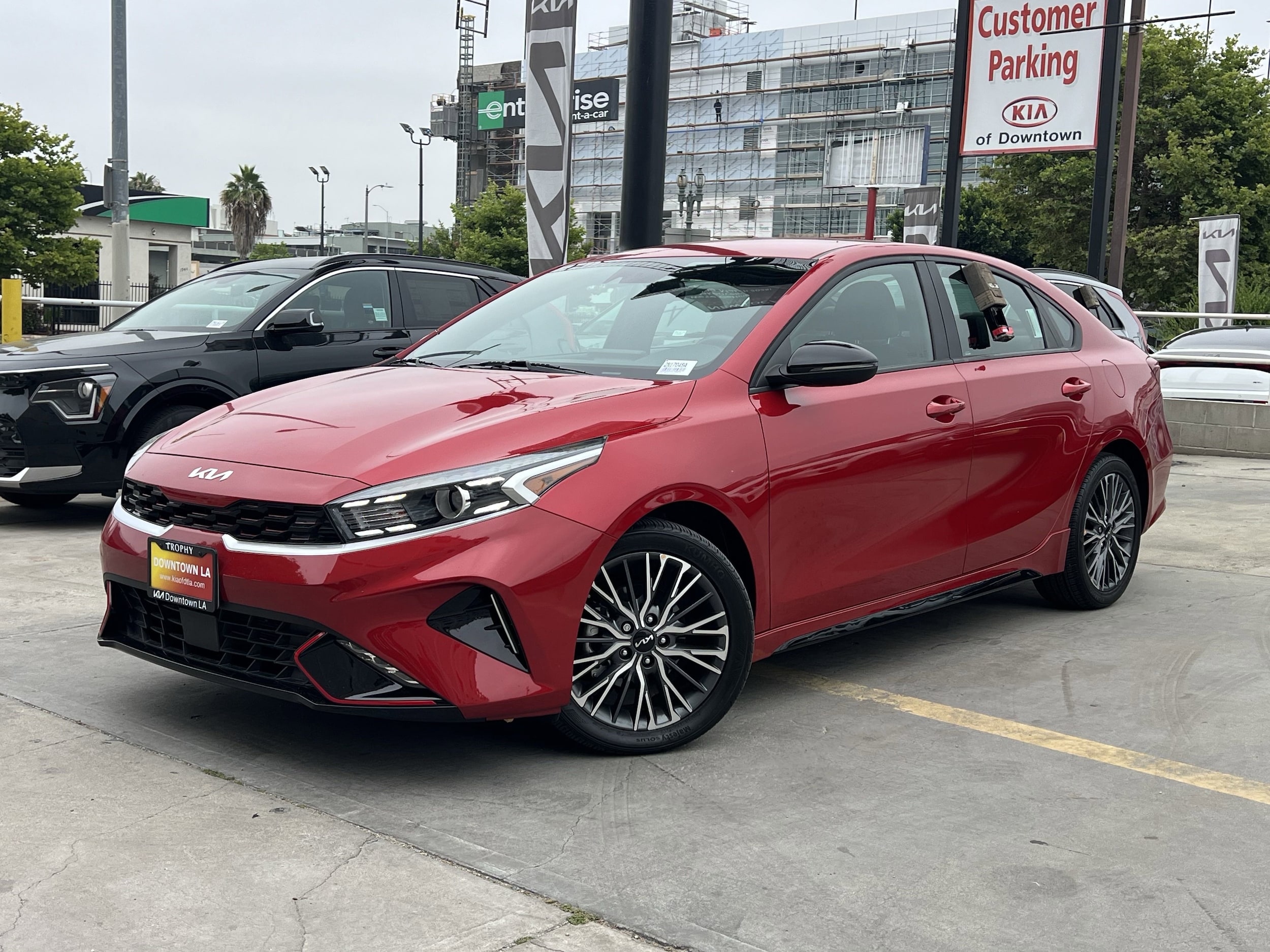 Certified 2024 Kia Forte GT-Line with VIN 3KPF54AD2RE762254 for sale in Los Angeles, CA
