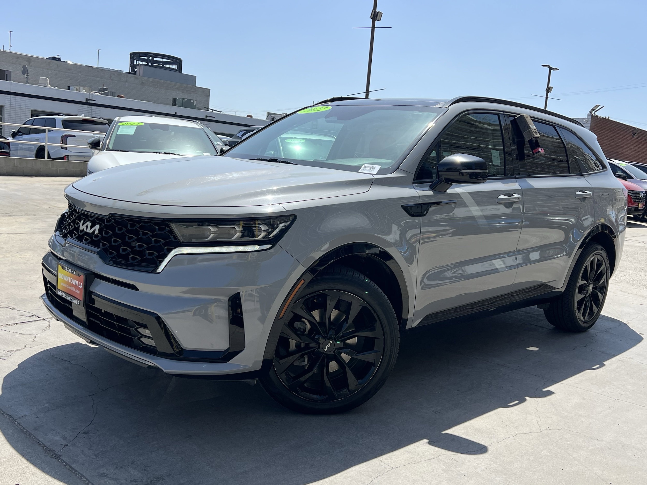 Certified 2022 Kia Sorento SX with VIN 5XYRK4LF8NG101510 for sale in Los Angeles, CA