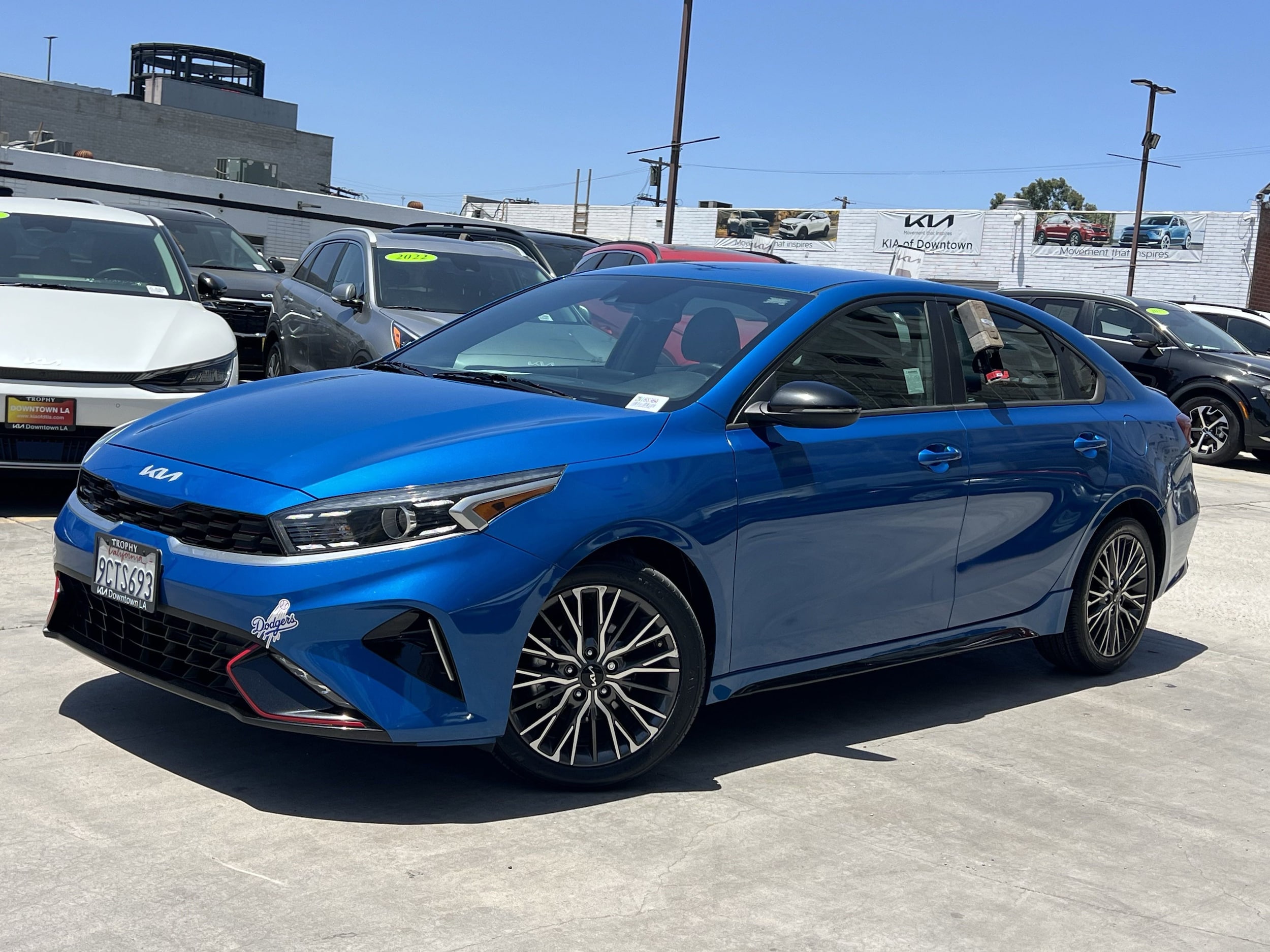 Certified 2023 Kia Forte GT-Line with VIN 3KPF54AD6PE522881 for sale in Los Angeles, CA