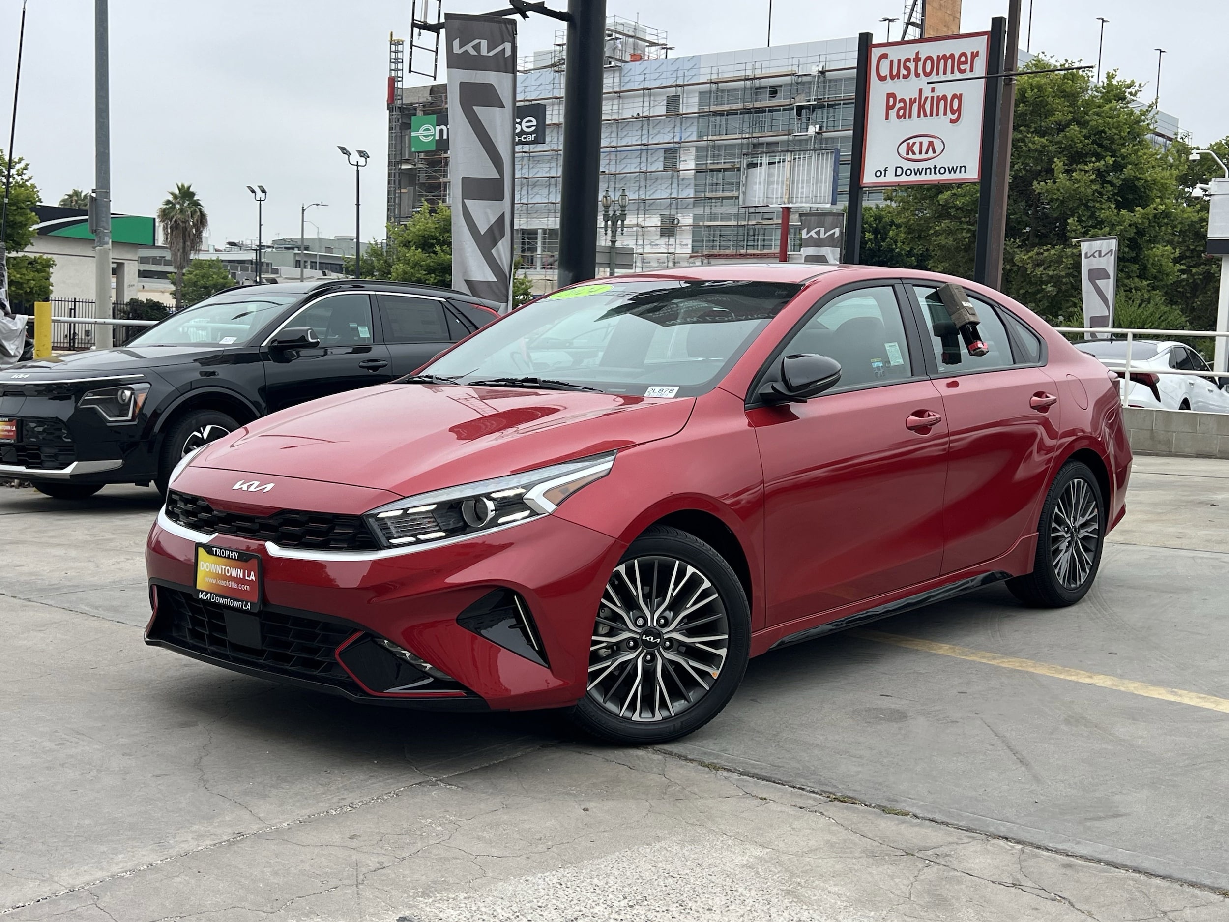 Certified 2024 Kia Forte GT-Line with VIN 3KPF54AD3RE795666 for sale in Los Angeles, CA
