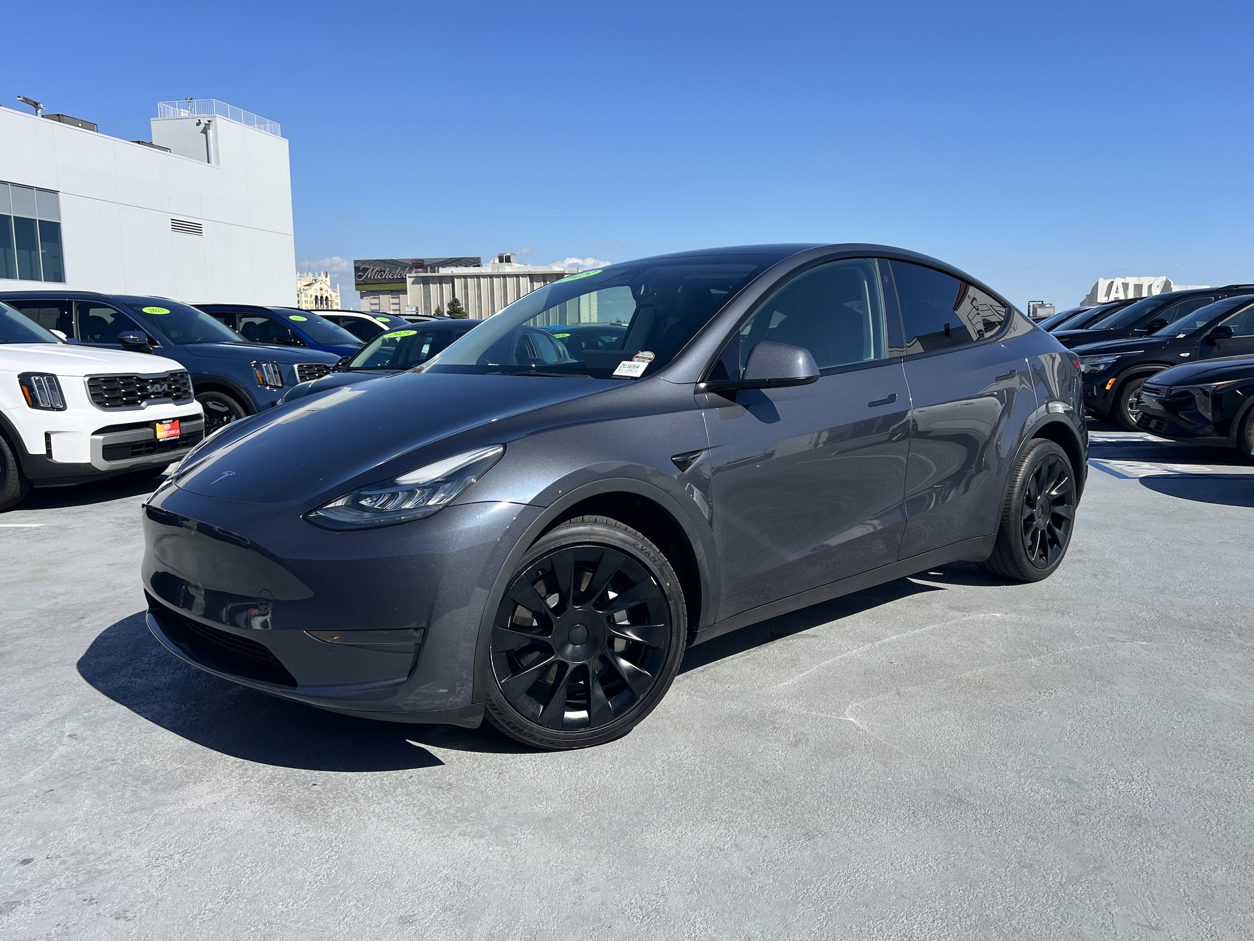 Used 2023 Tesla Model Y Long Range with VIN 7SAYGDEE9PA075205 for sale in Los Angeles, CA