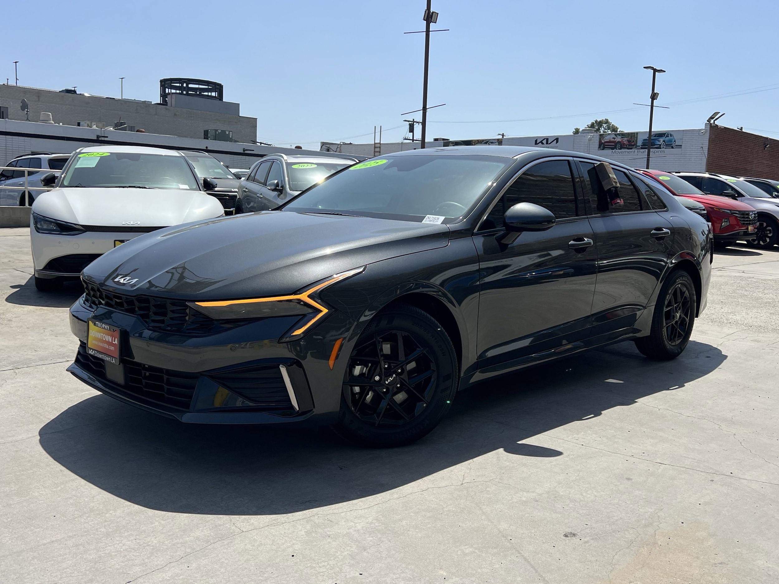 Certified 2025 Kia K5 LXS with VIN KNAG24J79S5330900 for sale in Los Angeles, CA