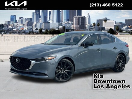 Featured Pre-Owned 2022 Mazda Mazda3 Premium Plus Package Sedan for sale near you in Los Angeles