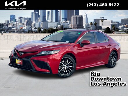 Featured Pre-Owned 2022 Toyota Camry SE Sedan for sale near you in Los Angeles