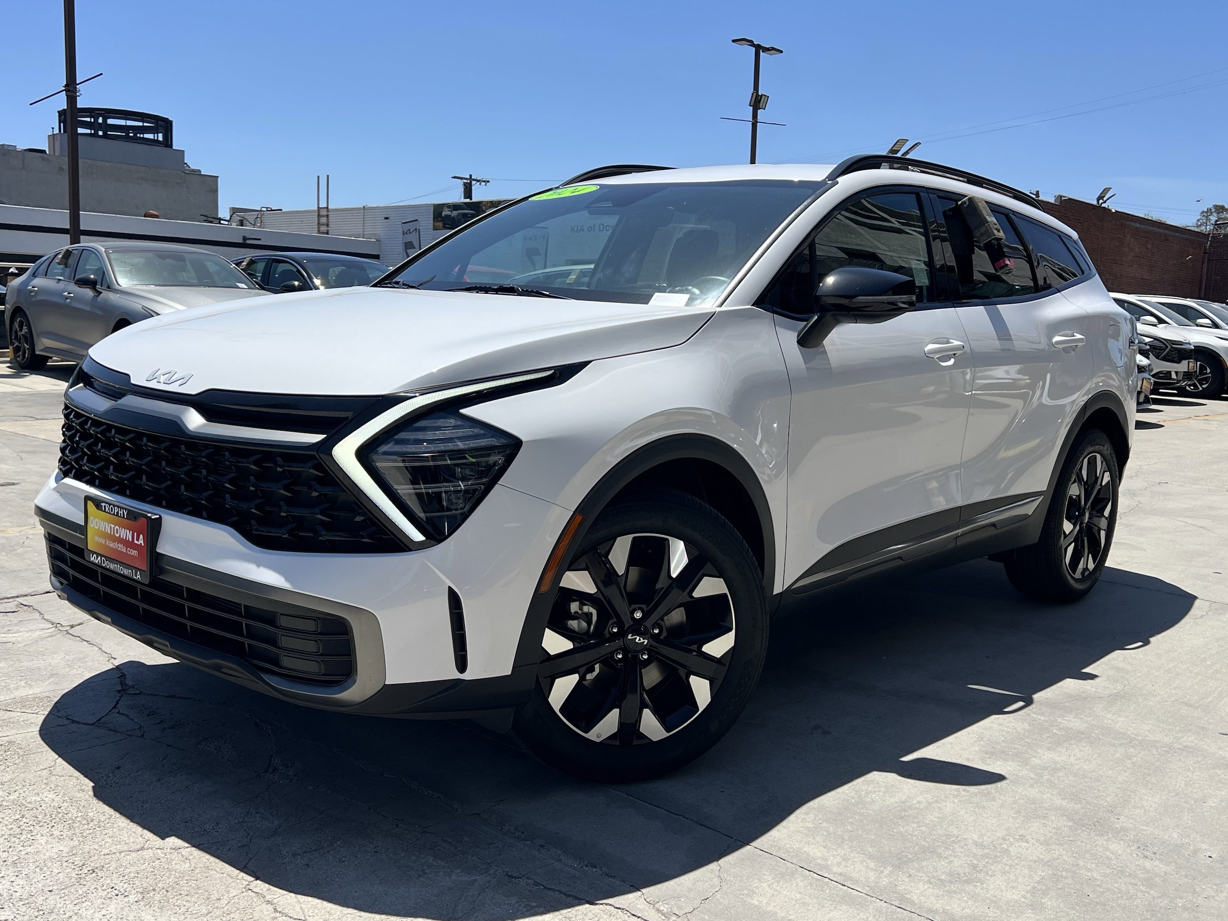 Certified 2024 Kia Sportage X-Line with VIN 5XYK6CDF9RG194185 for sale in Los Angeles, CA