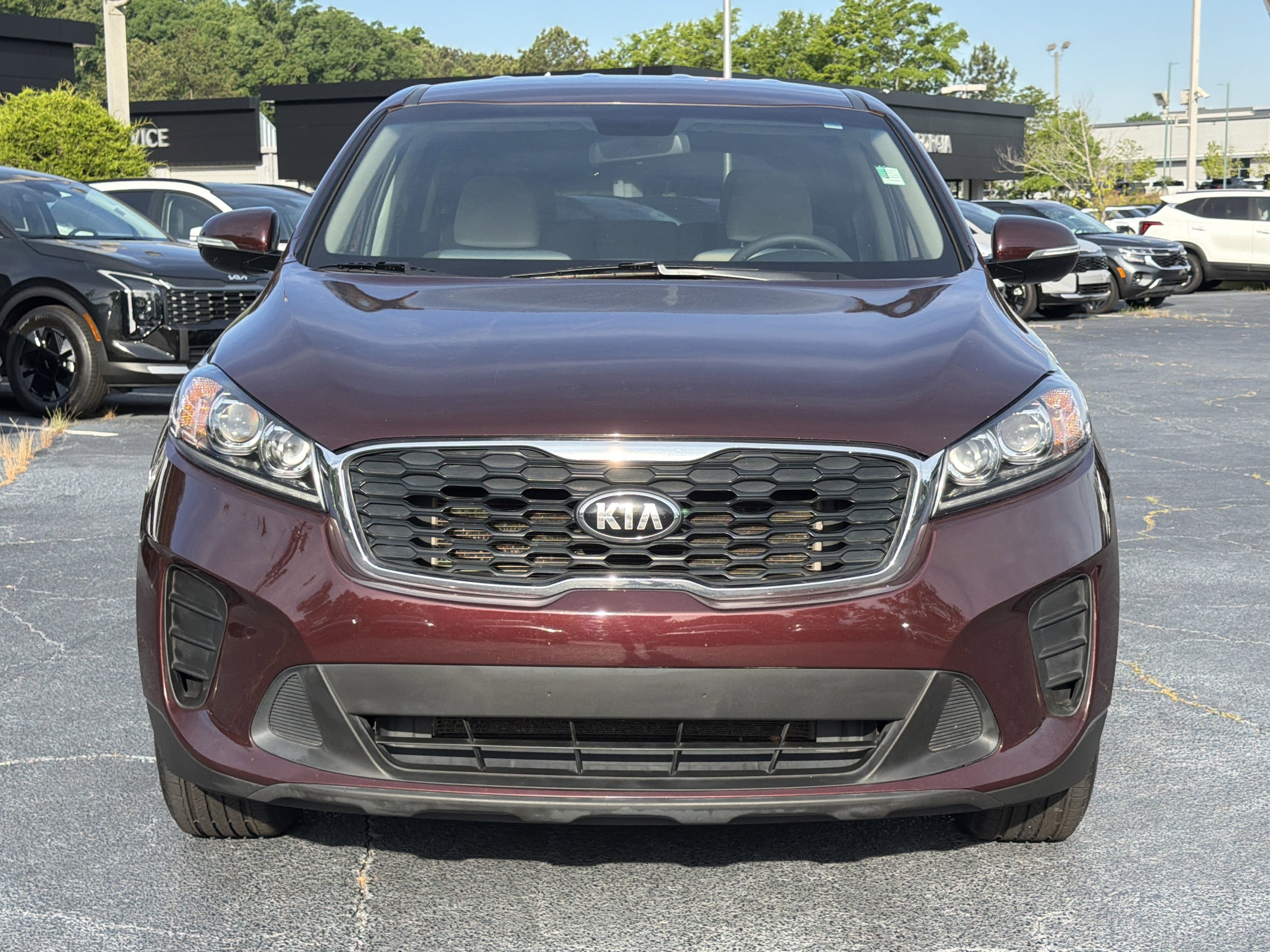 Used 2019 Kia Sorento LX with VIN 5XYPG4A51KG495835 for sale in Buford, GA