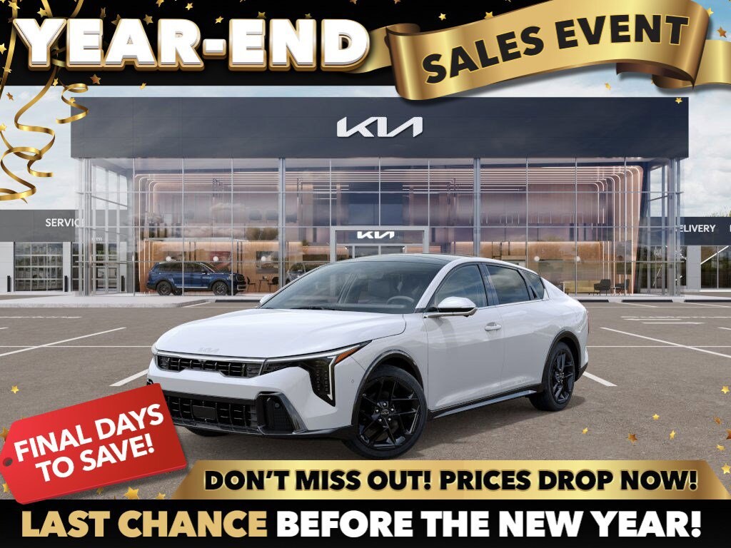 New 2025 Kia K4 GT-Line Turbo Sedan