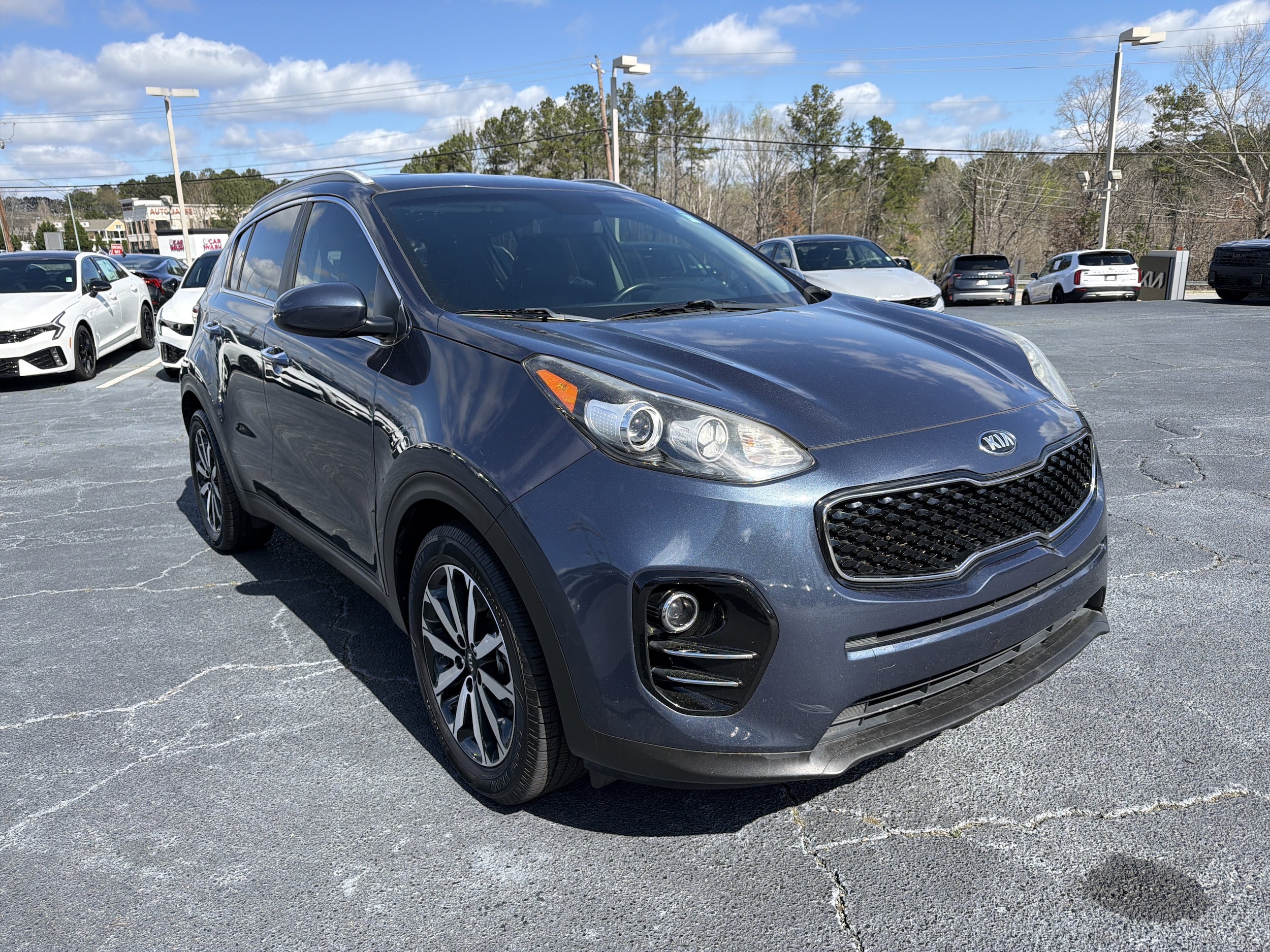 Used 2017 Kia Sportage EX with VIN KNDPN3AC8H7296639 for sale in Buford, GA