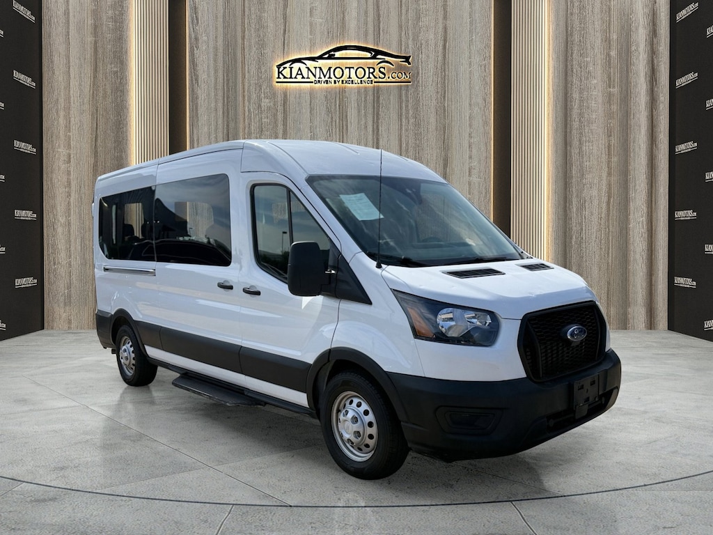 Used 2023 Ford Transit-350 Passenger XL Wagon Medium Roof Van