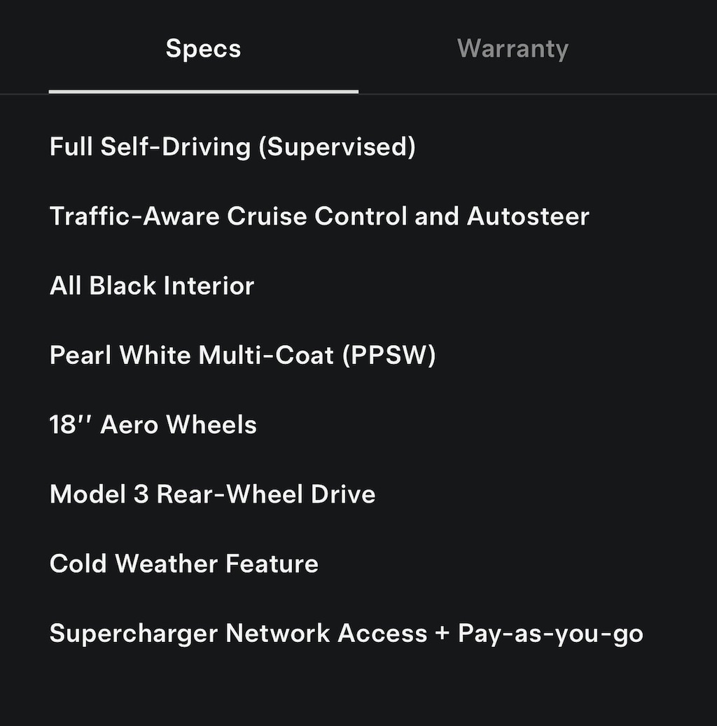 Used 2023 Tesla Model 3 Rear-Wheel Drive Sedan