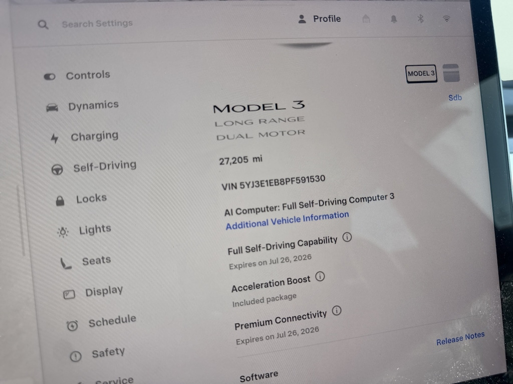Used 2023 Tesla Model 3 Long Range Sedan