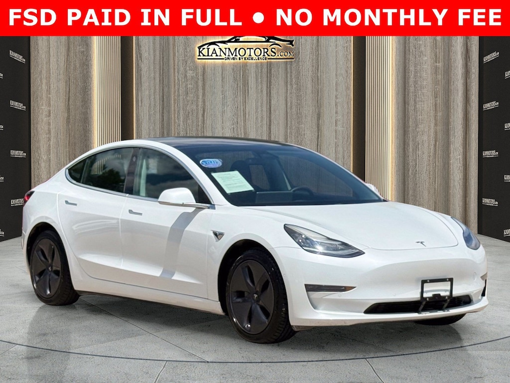 Used 2019 Tesla Model 3 Long Range Sedan
