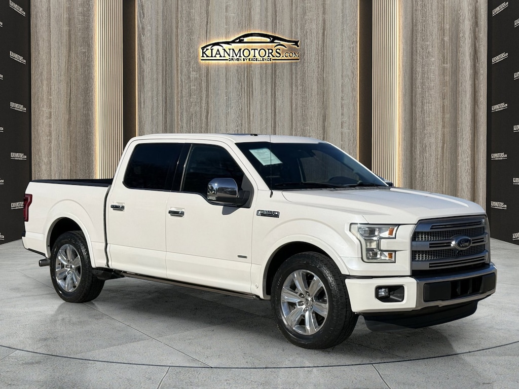Used 2016 Ford F-150 Platinum Truck SuperCrew Cab