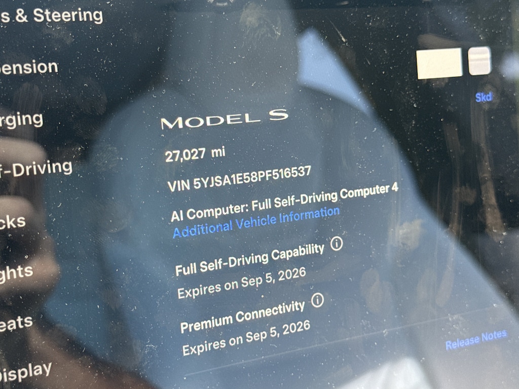 Used 2023 Tesla Model S Dual Motor All-Wheel Drive Standard Range Hatchback