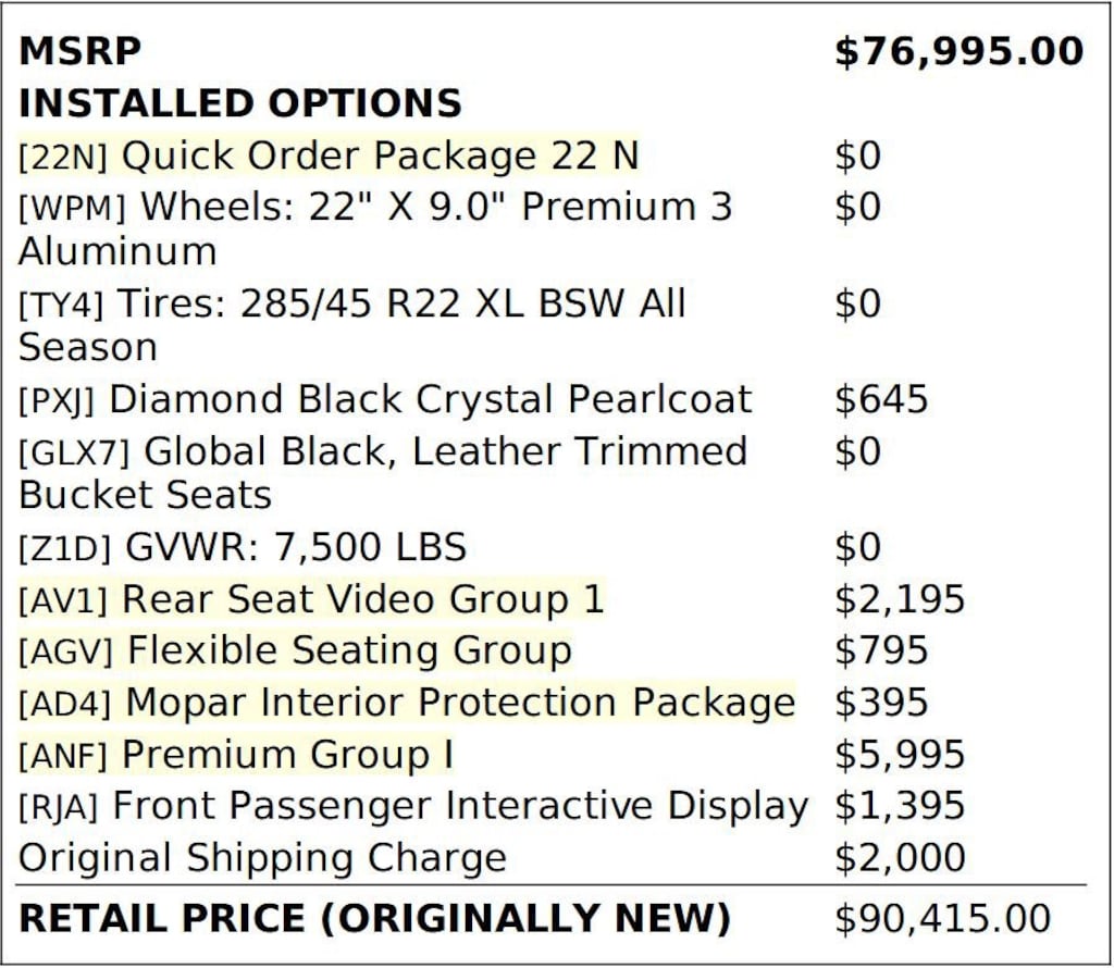 Used 2022 Jeep Wagoneer Series III SUV