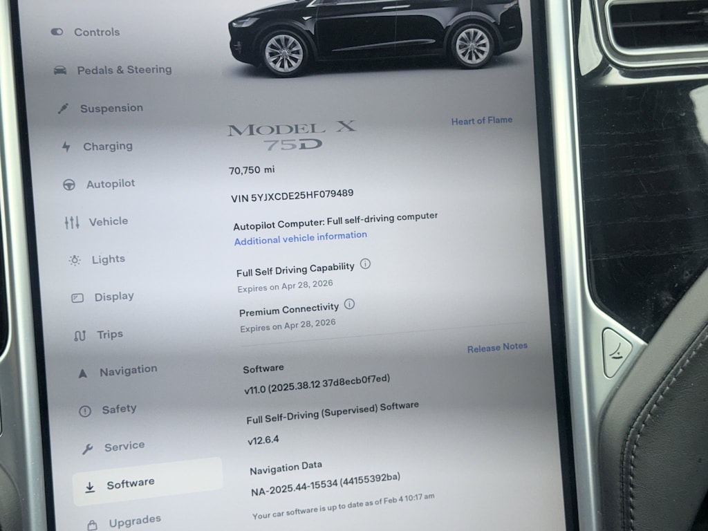 Used 2017 Tesla Model X 75D SUV