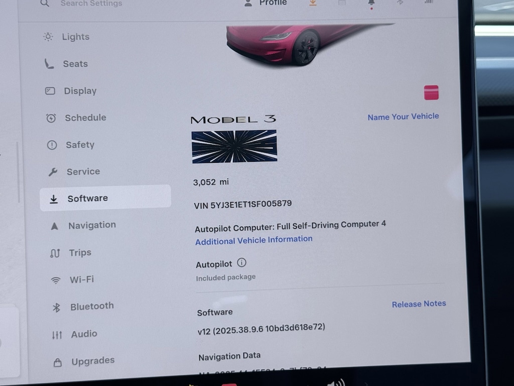 Used 2025 Tesla Model 3 Performance Sedan