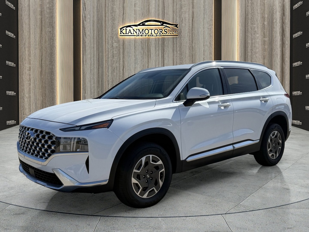 Used 2021 Hyundai Santa Fe Hybrid Blue SUV