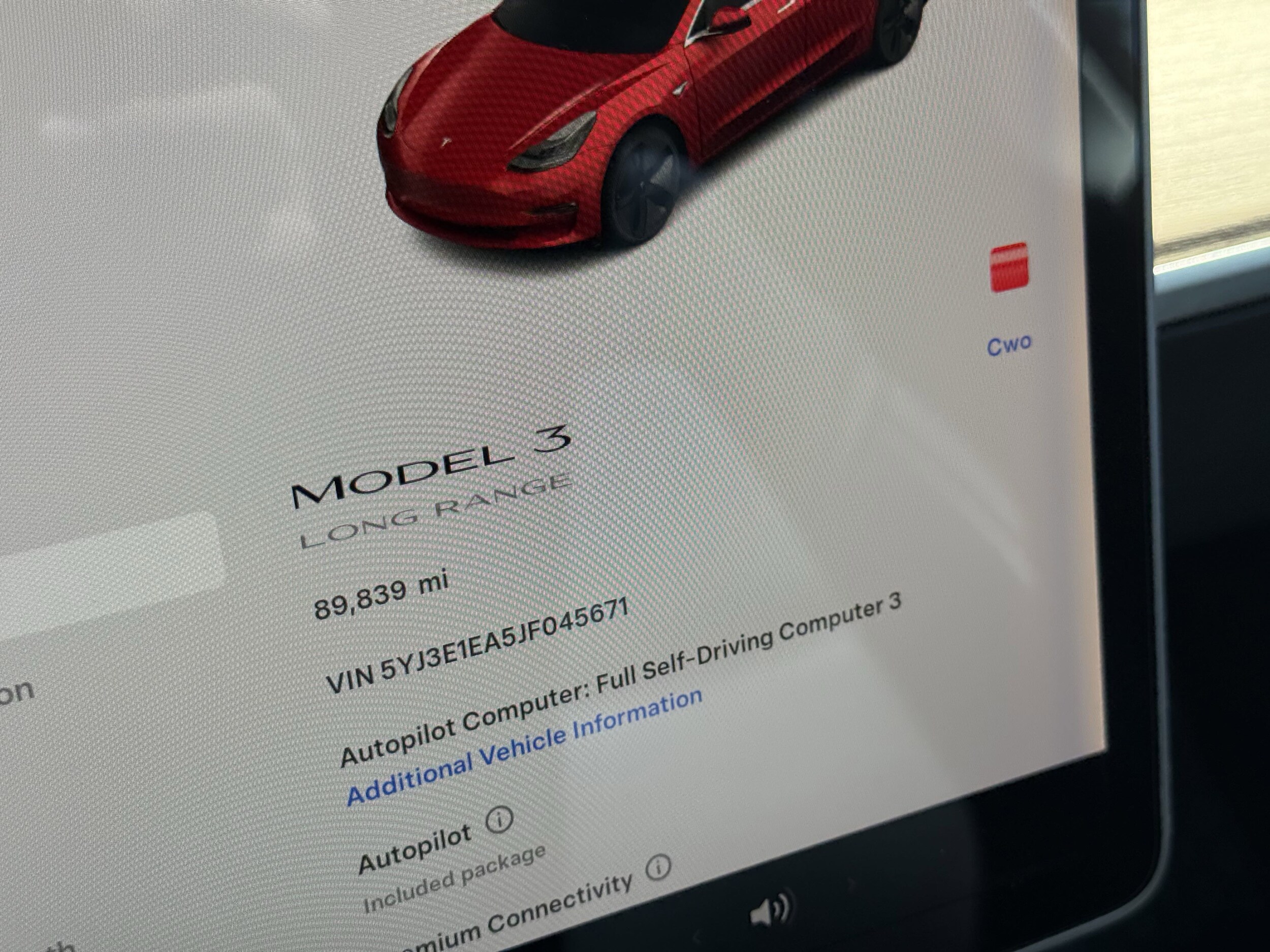 2018 Tesla Model 3 Long Range photo 3