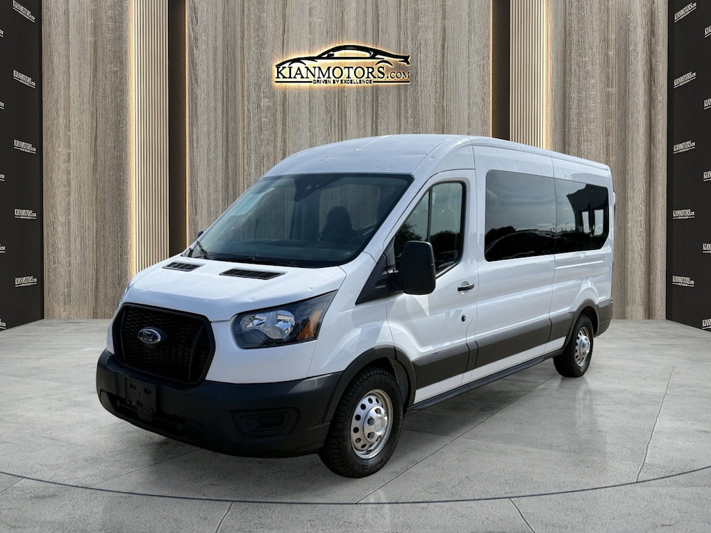 Used 2023 Ford Transit-350 Passenger XL Wagon Medium Roof Van