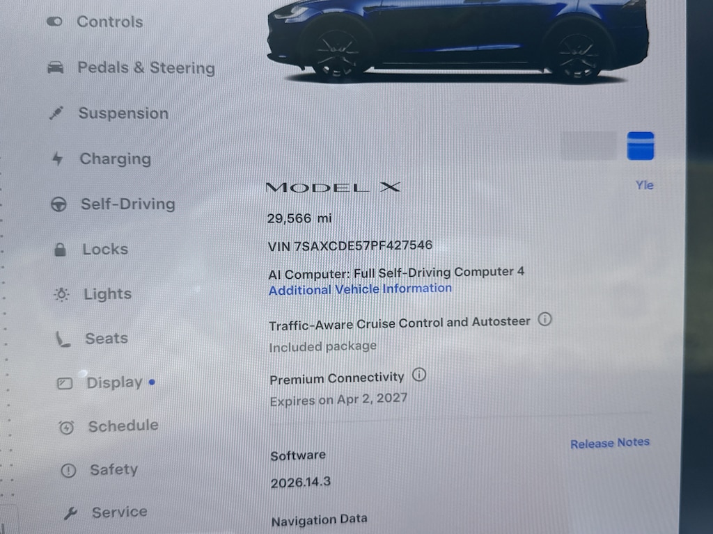 Used 2023 Tesla Model X Dual Motor All-Wheel Drive Standard Range SUV