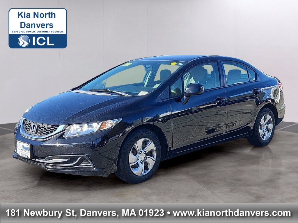 Used 2013 Honda Civic LX with VIN 2HGFB2F53DH594007 for sale in Danvers, MA